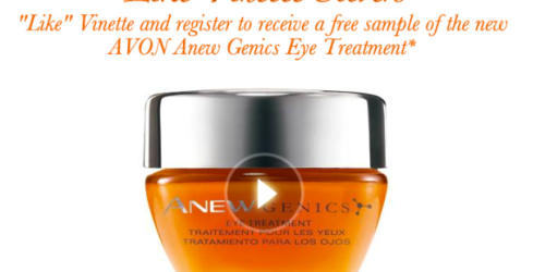 FREE Avon Anew Genics Eye Treatment Sample