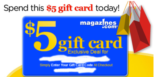 Magazines.com: Another FREE $5 Check?!