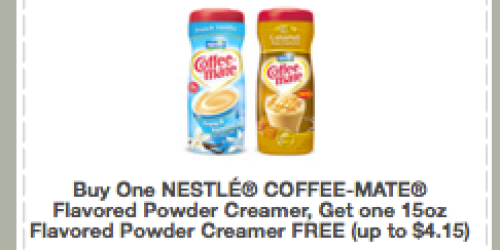 Yet Another New BOGO Coffee-Mate Coupon…