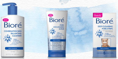 FREE Biore Skincare Samples (If You Qualify)