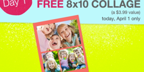 Walgreens Photo: FREE 8×10 Collage Print (Today Only)