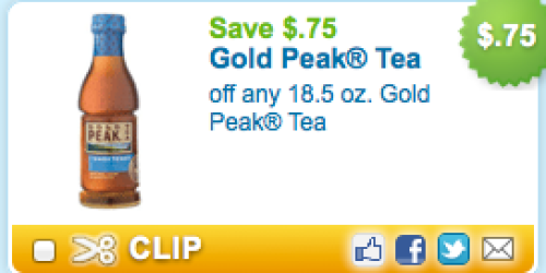 New $0.75/1 Gold Peak Tea Coupon (Plus, $1.50/1 Pampers Coupons Reset?!)