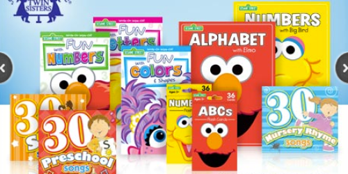 Eversave: 10-piece Set of Sesame Street Flashcards, Books and CDs + Free Shipping Only $23
