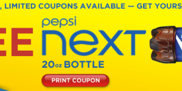Rite Aid: Free 20oz Pepsi Next Coupon (1st 5,000!)