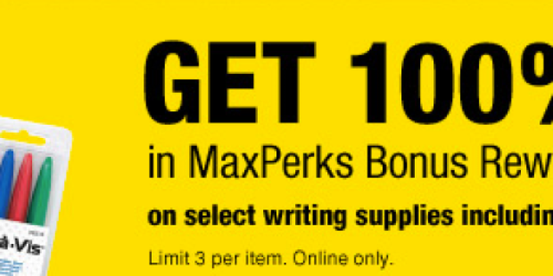 OfficeMax: Select Writing Supplies (Free After MaxPerks Rewards!) & More Deals
