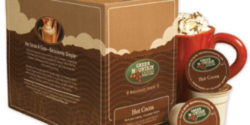 Amazon: 48 Green Mountain Hot Cocoa K-Cups Only $16 Shipped (Just $0.33 Each!)