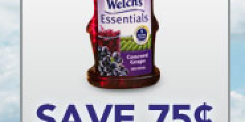 New $0.75/1 Welch’s Essentials Juice Coupon