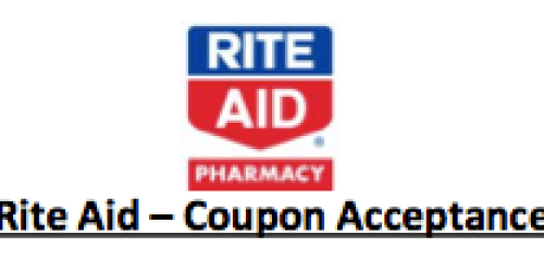Rite Aid: Update on Coupon Policy (Good News!)