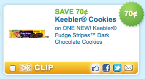 High-Value $0.70/1 Keebler Fudge Stripes Cookie Coupon (+ Upcoming Walgreens Deal!)
