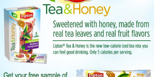 FREE Lipton Tea & Honey Mango Pineapple sample (New Link!)