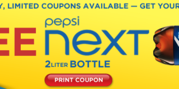 Rite Aid: Free 2L Pepsi Next Coupon (1st 10,000!)