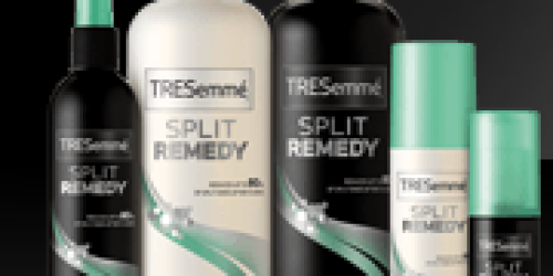 FREE Samples of TRESemmé Split Remedy Shampoo & Conditioner