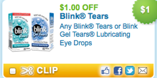 CVS: Money-Making Deal on Blink Tears Eye Drops Starting 4/22 (Print Coupon Now!)