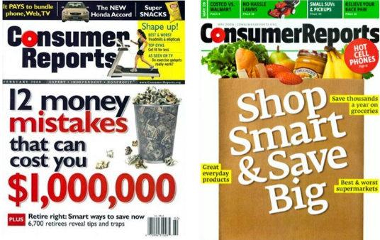 Consumer Reports Magazine Subscription Only $19.95 (62% Off The Cover ...