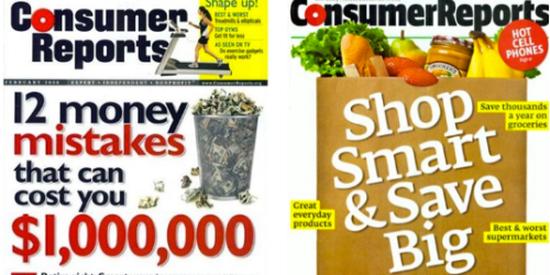 Consumer Reports Magazine Subscription Only $19.99 (62% Off The Cover Price!)