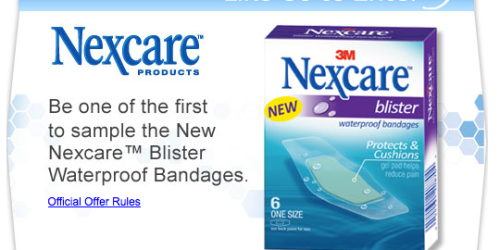 FREE Nexcare Bandages Sample (1st 10,000!)