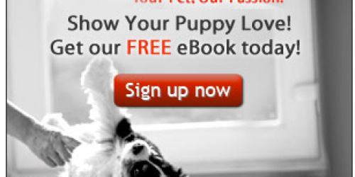 Free Purina Puppy e-Book (+ Possible Sample Offers!)