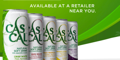 New $0.50/1 Can of Cascal Natural Soft Drink Coupon (Sold at Whole Foods)