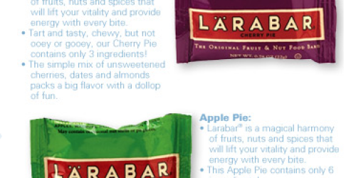 FREE Larabar Apple or Cherry Pie Sample (Eat Better America Members Only)