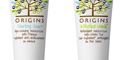 Free Full Size Origins Moisturizer on April 22nd (Just Trade in Your Current Skincare!)