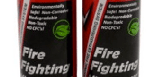 Nitro-Strike Mini Foamer Personal Portable/Home Fire Extinguishers Only $6.15 Each Shipped