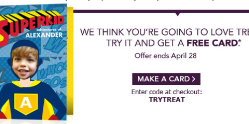 Treat.com: FREE Greeting Card + FREE Shipping (New Customers)