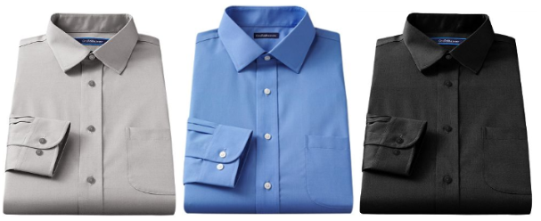 Kohl's.com: Men's Croft & Barrow Dress Shirts Only $10.39 Shipped ...