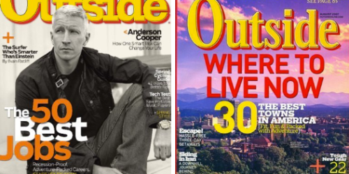 Outside Magazine Subscription Only $3.99