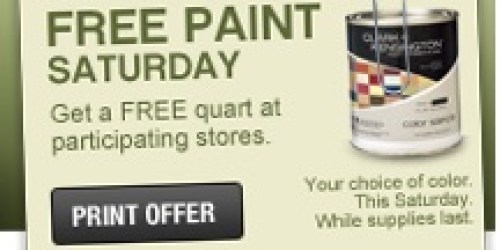 Ace Hardware: FREE Quart of Paint (3/9 Only)