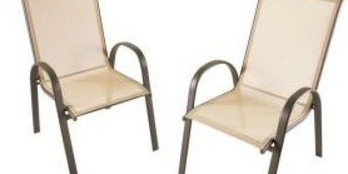 HomeDepot.com: 4 Stack Collection Patio Chairs Only $55.94 + FREE Shipping (Today Only!)
