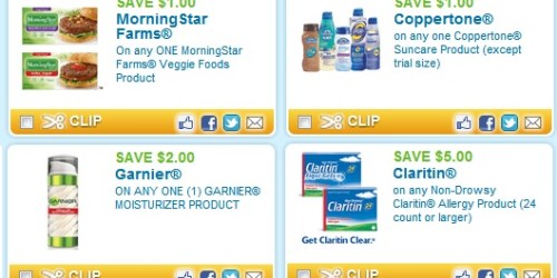 Coupons.com: Lots of New & Reset Coupons