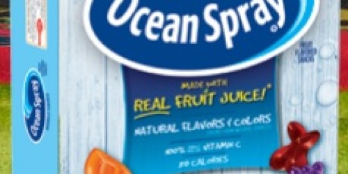 High Value $1/1 Ocean Spray Fruit Snacks Coupon