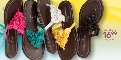 Payless: $10 Off a $25 Purchase + Free In-Store Delivery = Great Deals on Sandals & Accessories
