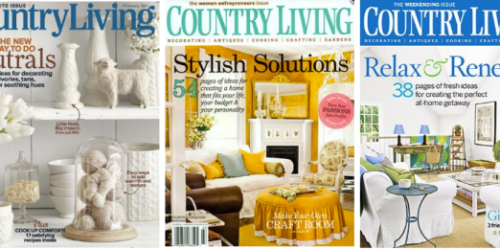 Country Living Magazine Subscription Only $5.99