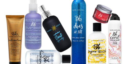 Bumble & Bumble: BP Prep 2 oz, Finishing Spray 2 oz, & a Bunch Of Freebies Only $6 Shipped