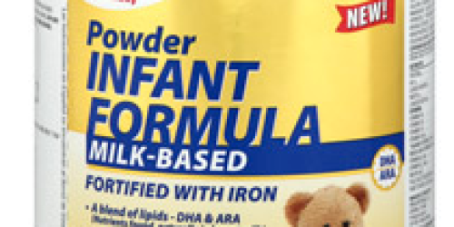 CVS: Large Cans of Store Brand Infant Formula Only $6.24 Each (Through 5/26)