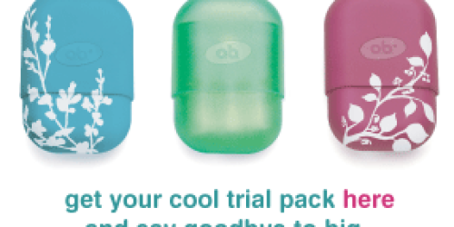Free o.b. Tampons Sample Pack (New Link)