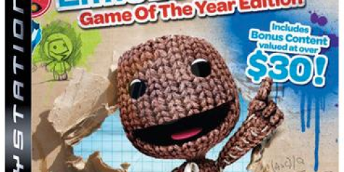 Newegg.com: Little BIG Planet PlayStation 3 Game Only $12.99 Shipped (Reg. $29.99!)