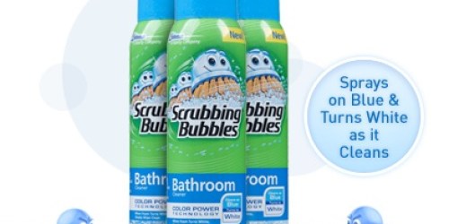 High Value $2/1 Scrubbing Bubbles Bathroom Cleaner Coupon (Plus, Target Deal)