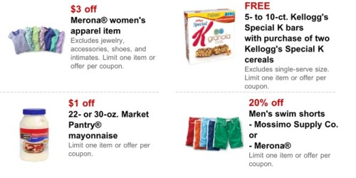 Target: New Mobile Store Coupons (Including Apparel & Kellogg’s Special K Coupons!)
