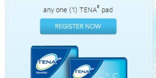 Reminder: High Value $7/1 Tena Pads Coupon (Still Available!)