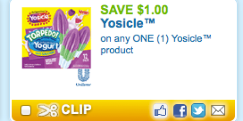 $1/1 Popsicle Yosicle Coupon (Reset?!)