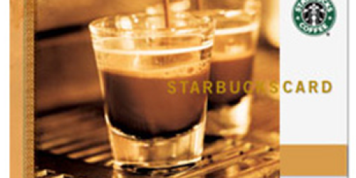 Free $5 Starbucks Gift Card (Visa Cardholders)