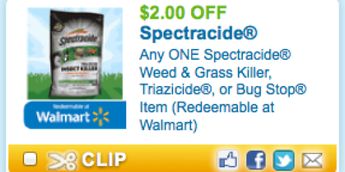 New $2/1 Spectracide Coupon & Mail-In Rebate = FREE Bug Stop at Walmart