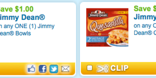 Higher Value $1/1 Jimmy Dean Breakfast Coupons = Breakfast Bowls $1 at Walgreens (Starting 6/10)