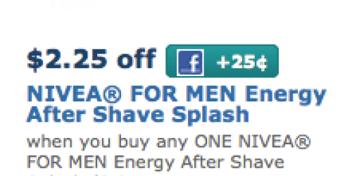 High-Value $2.50/1 Nivea for Men After Shave Coupon = FREE at Walgreens (Starting 6/10)