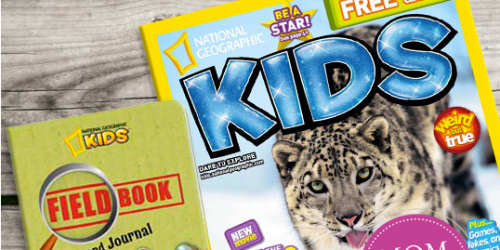 Plum District: National Geographic Kids Magazine Subscription + Kids Field Book Only $12