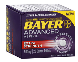 FREE Bayer Aspirin at CVS, Rite-Aid, Walgreens, and Walmart (Starting 6/24)
