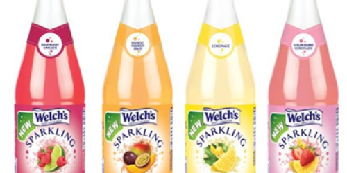 $1/2 Welch’s Sparkling Juice Cocktail Coupon (Available Again!) = Only $1.98 at Walmart