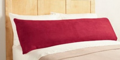 Walmart.com: Microsuede Body Pillow Covers Only $1 (Reg. $8.88!) + FREE In-Store Pickup